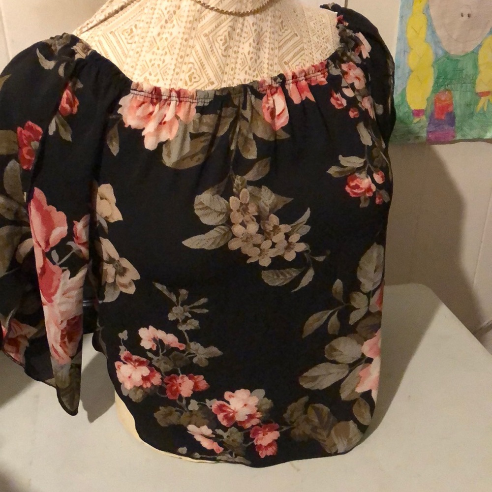 3/4 sleeve dress top